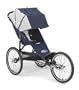 Baby Jogger 2008 Performance 20" Single Stroller - Navy/Silver
