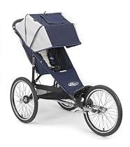 Baby Jogger 2008 Performance 20" Single Stroller - Navy/Silver