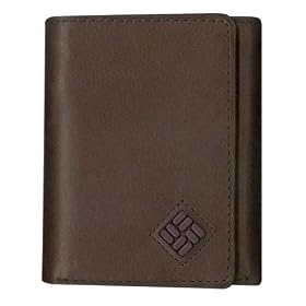 Columbia Men's Trifold Full Grain Wallet