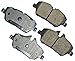 Akebono EUR1308 Euro Ultra Premium Ceramic Disc Brake Pad Kit, GREY