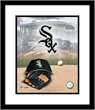 Chicago White Sox MLB Framed 8x10 Photograph Team Logo and Baseball Cap Collage