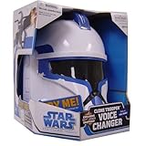 Star Wars Clone Wars Roleplay Toy Exclusive 501st Legion Clone Trooper (Blue Graphics) Voice Changer Helmet