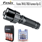 Fenix TK45 760-lumen XP-G LED R5 Flashlight With Rechargable Battery Bundle