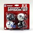 AFC South Division (4pc.) "Traditional" Pocket Pro NFL Helmet Set by Riddell AFC South Division (4pc.) "Traditional" Pocket Pro NFL Helmet Set by Riddell