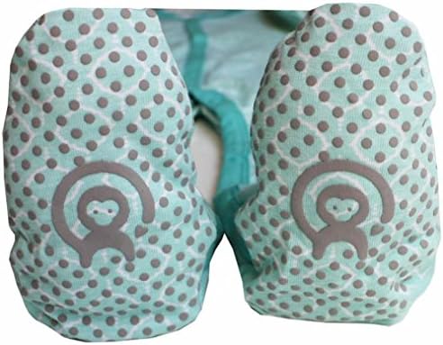 Beryl of Monkeys Unisex-Baby Newborn Organic Footie Sleeper (12-18 Months (non-footed), Leslie)