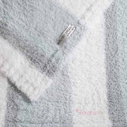 Barefoot Dreams Cozy Chic Multi Stripe Receiving Blanket - Blue