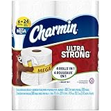 Charmin Ultra Strong Toilet Paper 6 Mega Rolls