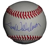 Tom Wilhelmsen Autographed ROLB Baseball, Seattle Mariners, Milwaukee Brewers, Proof Photo of Tom Signing for Us.