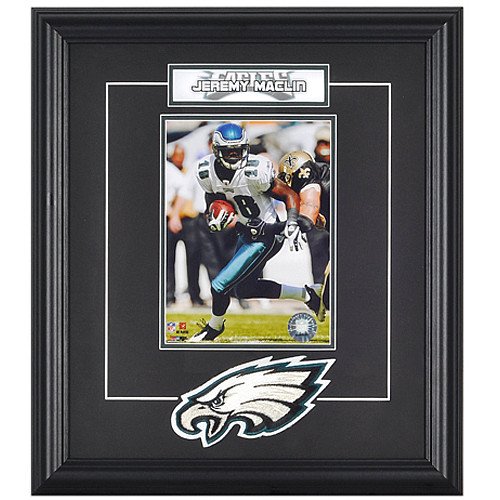 Mounted Memories Philadelphia Eagles Jeremy Maclin Framed Photo and Plate