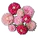 Mybbshower Pink Wedding Paper Flower Backdrop Birthday Party Nursery Living Room Home Decoration Pack of 9