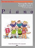 Alfreds Basic Piano Course Notespeller: Complete 1 (1a/1b) (Alfreds Basic Piano Library)