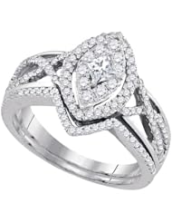 0.83CTW-DIA 0.17CT-CPR BRIDAL SET