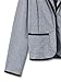 Choies Women's Gray Lapel Slim Blazer Office & Casual Blazer Jacket Coat
