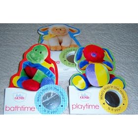 Click here to buy Baby Gund Books Baby Look Bathtime or Playtime by BaGund.