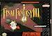 Video Games : Final Fantasy III BOX ONLY
