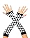 Nylon Checkerboard Arm Warmers