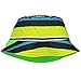 OshKosh Baby Sun Hats for Boys Reversible Stripe/Solid Bucket Hat