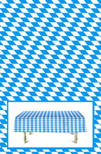 Bavarian Check Banquet Roll Table Cover - 100 ft