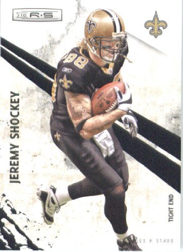 2010 Panini Rookies and Stars #92 Jeremy Shockey - New Orleans Saints (Football Cards)