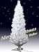 Xmas 高輝度LEDファイバークリスマスツリー 高さ210cm ホワイト