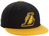 NBA Men's Snap Back Hat - Nf37Z, Los Angeles Lakers, One Size , Los Angeles Lakers , Black/God
