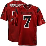 Georgia Bulldogs #7 Youth Red Rivalry Football Jersey