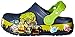 crocs TMNT II K Light-Up Clog (Infant/Toddler/Little Kid/Big Kid), Navy/Volt Green, 2 M US Infant