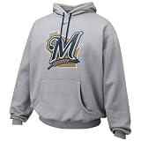 Nike Milwaukee Brewers Ash Pre-Game Hoody Sweatshirt