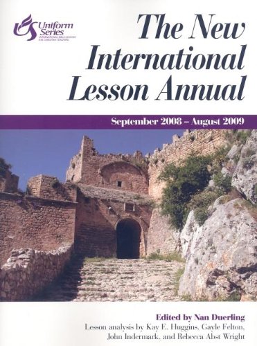The New International Lesson Annual 2008-2009: September - August (New International Lesson Annual)