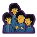 Beatles - Mop Top Cartoon Decal