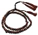 6mm Ironwood Prayer Beads with 3 Copper Decorated Tassels