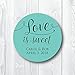 Love is Sweet Wedding Stickers