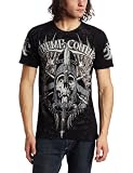 Xtreme Couture Men's Galaxy Short-Sleeve Tee, Black, Medium