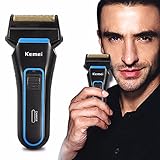 LuckyFine Shaver Mens Electric Rechargeable Men's Shaver Razor Beard Hair Clipper Trimmer Washable