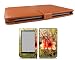 Bundle Monster Barnes & Noble Nook Color Nook Tablet Synthetic Leather Case Cover Jacket + Skin Art Decal Sticker + Screen Protector Ereader Accessories Combo - Fits both Nook Color and Nook Tablet (Released Nov. 7, 2011) Devices