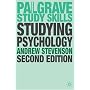 Studying Psychology (Palgrave study guides)