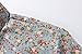 SSLR Men's Straight Fit Printed Short Sleeve Shirt (X-Large, Grey)