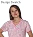 Beverly Rock Women's Floral Print Nightgown Sleepshirt Short Sleeve