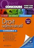 Revue Hachette Education  / Droit administratif : Catégorie A