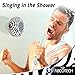 Abco Tech Water Resistant Wireless Bluetooth Shower Speaker with Suction Cup and Hands-Free Speakerphone