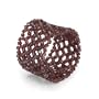 Glass Beads and Elastic Purple Bracelet "No Glass Ceiling Bracelet [Purple]" -Fair Trade Gifts