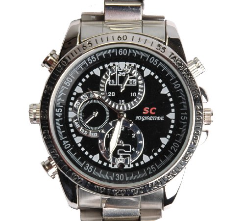Brand new spy cam steel wrist watch band 8gb 