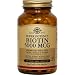 Solgar – Biotin, 5000mcg, veggie caps 100