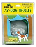 Cider Mill 75' Dog Trolley - For Dogs up to 50 lbs.