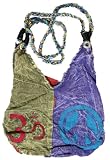 Peace Aum Stonewashed Handbag Purse