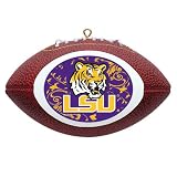 NCAA Louisiana State Fightin Tigers Mini Replica Football Ornament