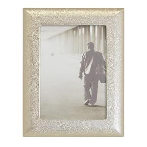 4" X 6" Metallic Leather Studio Frame