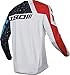 Fox Racing 180 Nirv Youth Boys Off-Road Motorcycle Jerseys - Red/White/Small