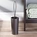 iDesign Loop Toilet Bowl Brush and Holder for Bathroom Storage - Bronze