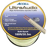 100' UltraAudio Speaker Cable - 16-Gauge CL3